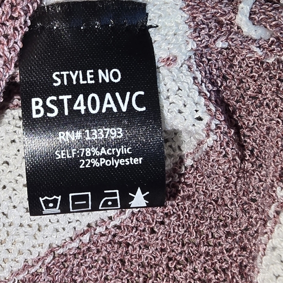 VICI American Flag Slouchy Sweater Red White & Blue Top Oversized Women's S - Picture 8 of 9